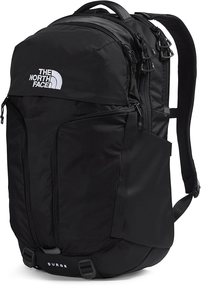 THE NORTH FACE Surge Commuter Laptop Backpack | Daypack With Water Repellent Finish, 16" Laptop Sleeve, Reflective Details