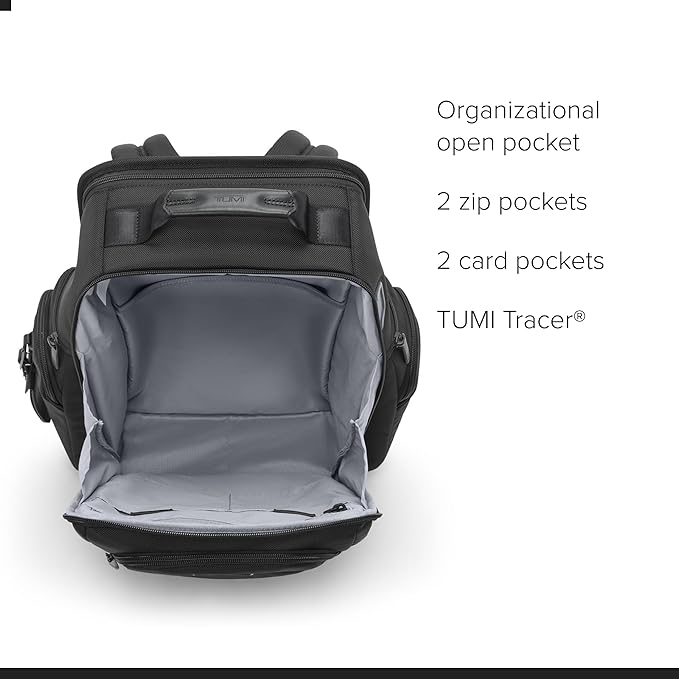 Tumi Unisex Tumi Brief Pack, Black, One Size