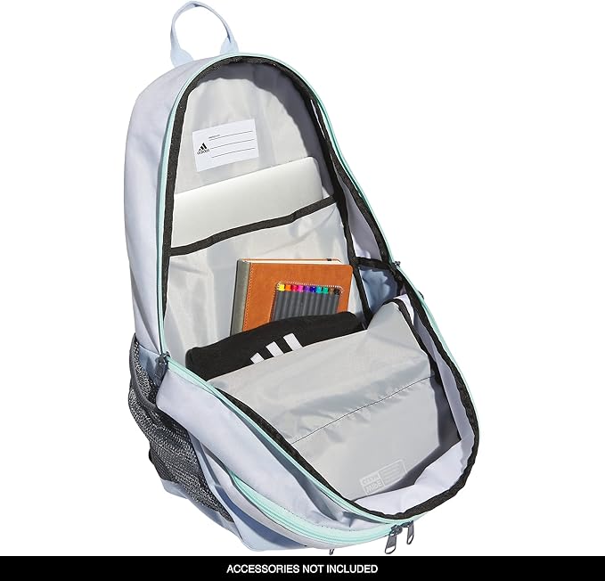 adidas Unisex Foundation Backpack for Laptop, Large Durable Athletic Gym Bag