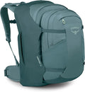 Osprey Farpoint 55L Men's Travel Backpack - Carry On Bag with Personal Item Sized Detachable Daypack, Cascade Blue/Torrent Blue