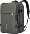 MARK RYDEN Travel Backpack for Men, 40L Airline Approved Carry on Backpack with USB Charging Port, 17.3 Inch Waterproof Business Laptop Backpack