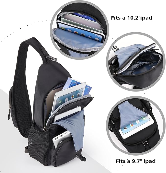 Sling Bag for men Crossbody Shoulder Backpack Chest Bag Travel Hiking Daypack | Travel, Hiking, Daypack
