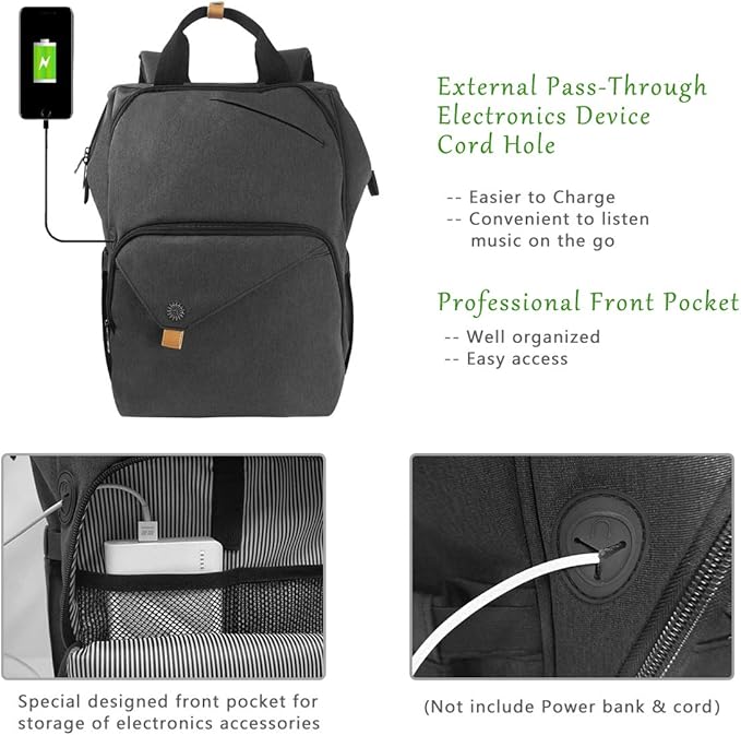 Hap Tim Laptop Backpack, Travel Backpack for Women,Work Backpack (7651-DG)