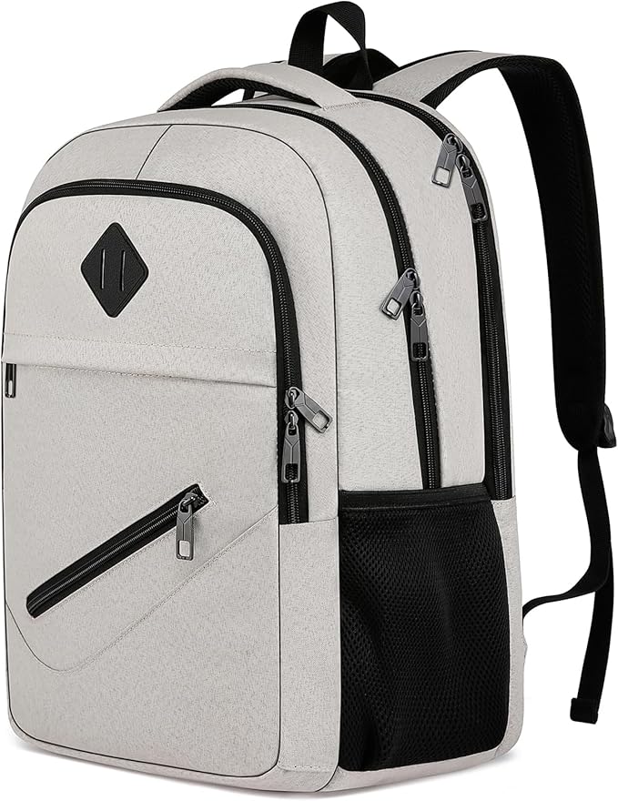 BIKROD Backpack for Girls Women, School Backpack for Teen Boys, Lightweight Casual High School Bookbag, Daily-use Travel Laptop Backpack Fits 15.6 Inch Notebook