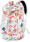 Kalesi Floral Gym Duffle Bag Backpack 4 ways for Women Waterproof with Shoes Compartment for travel Sport Hiking laptop Lightweight, XL