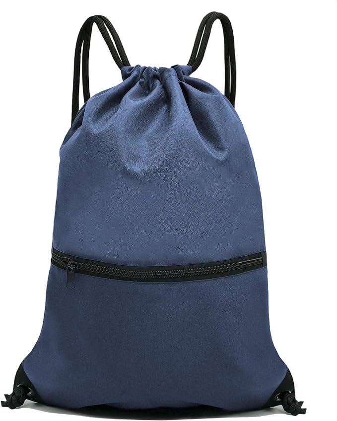 HOLYLUCK Drawstring Backpack Bag Sport Gym Sackpack