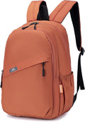 40x30x15cm Personal Item Bag Travel Backpack Carry On Flight Approved with Anti-Theft Pocket Water-resistant Casual Daypack for Weekender Business Hiking,Orange