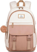 MOMUVO School Backpacks for Teen Girls Women,15.6 Inch Laptop School Book Bag Cute College Backpack Bookbag for Students