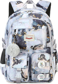 Makukke School Backpacks for Teen Girls - Laptop Backpacks 15.6 Inch College Cute Bookbag Anti Theft Women Casual Daypack