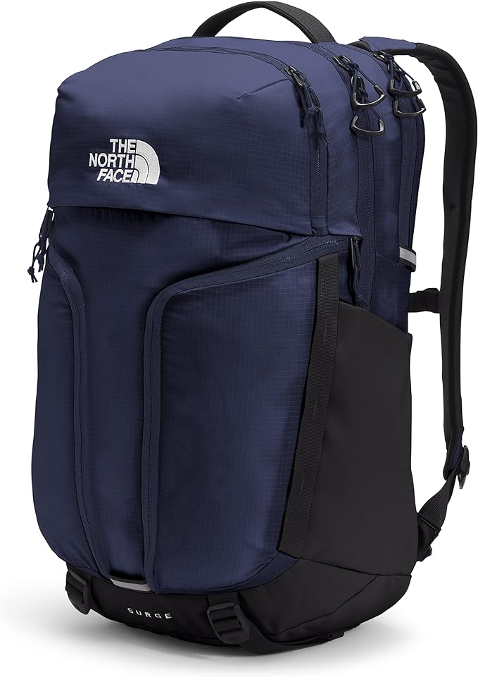 THE NORTH FACE Surge Commuter Laptop Backpack | Daypack With Water Repellent Finish, 16" Laptop Sleeve, Reflective Details