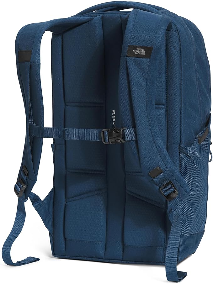 The North Face Jester Everyday Laptop Backpack - Commuter Daypack, Water Repellent, Laptop Sleeve, Shady Blue/TNF White-NPF, One Size