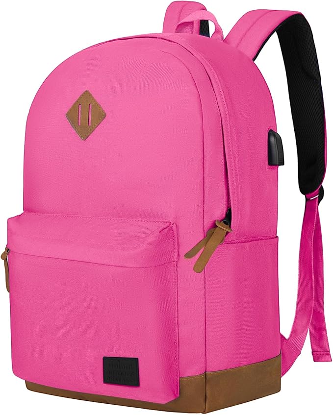 Goloni Backpack for Men Women, Anti-Theft Travel Laptop Backpack, Water Resistant 17.3 Inch USB Charging Backpack, Large Capacity Work Commute Bag