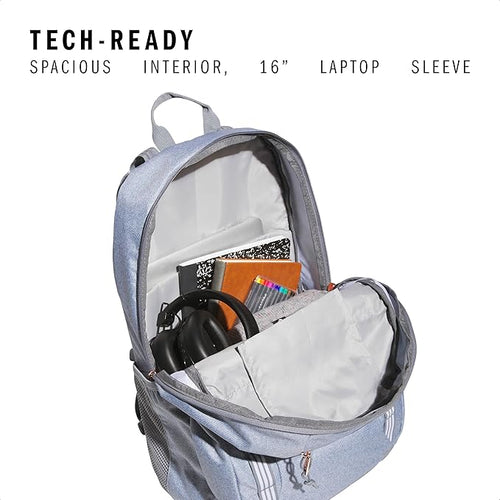 adidas Excel 6 School Backpack – Bookbag for Laptop Work Travel, 34L