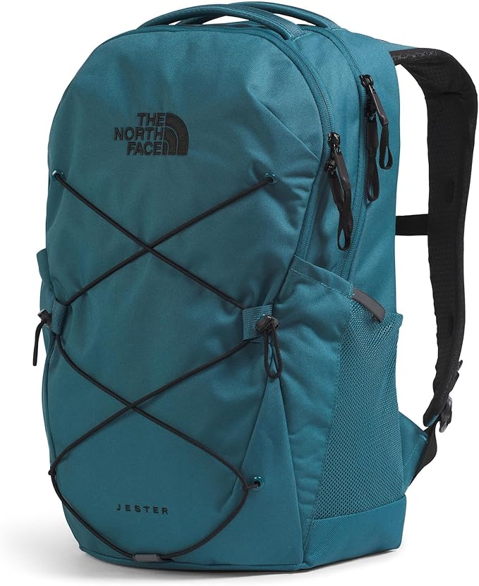 The North Face Jester Everyday Laptop Backpack - Commuter Daypack, Water Repellent, Laptop Sleeve, Space/TNF Black, One Size