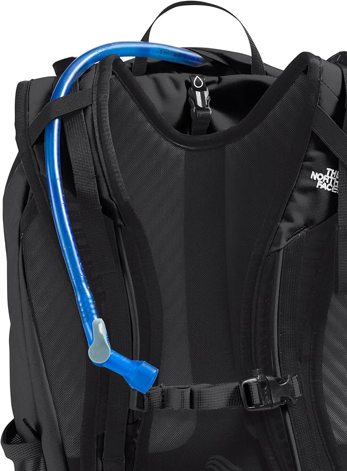 The North Face Basin 18 Liter Technical Daypack with Rain Cover - Unisex Backpack, Sternum Strap, Hiking Pole Attachment, TNF Black/TNF Black-NPF, One Size