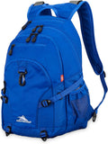 High Sierra Loop-Backpack, School, Travel, or Work Bookbag with tablet-sleeve, Cosmic Blue, One Size