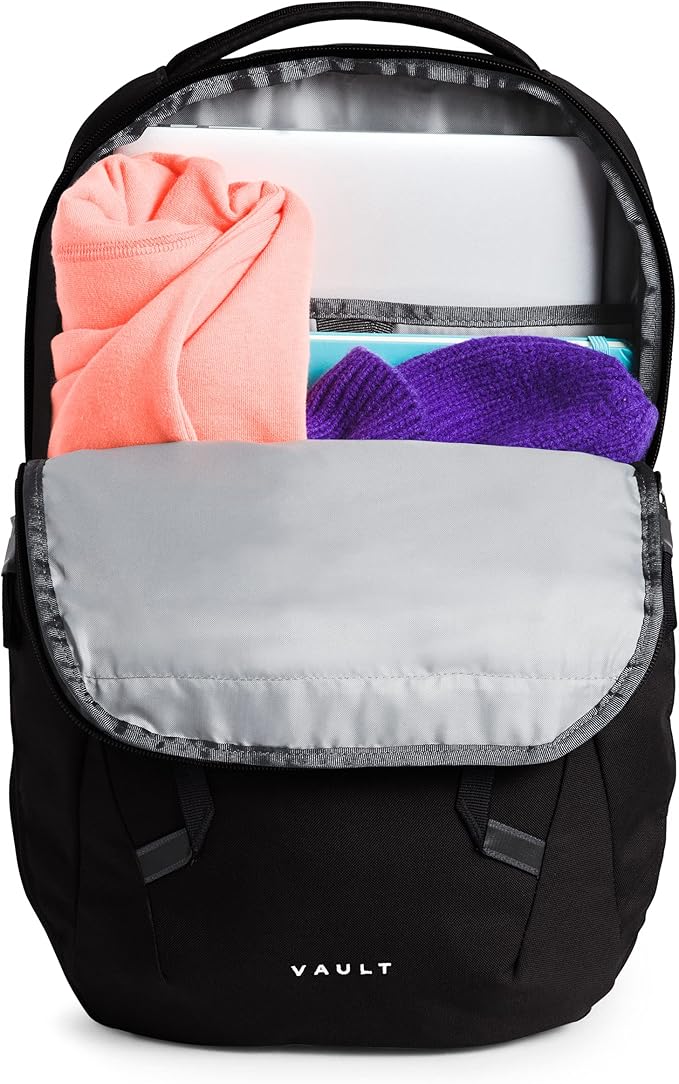 The North Face Women's Vault Everyday Laptop Backpack, TNF Black, One Size