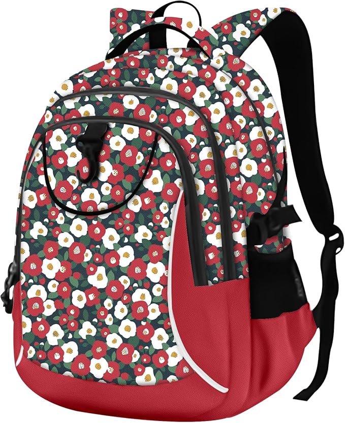 rickyh style School Backpack Travel Bag for Men & Women Lightweight College Back Pack with Laptop Compartmen