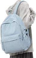 Classic Backpacks For School Teens Girls Boys, Lightweight Casual Daypacks Middle Students Backpck, Cute High School Bookbag, Simple College Backpack for Women Men(Blue)