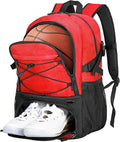 Goloni Basketball Bag,Large Sports Bag with with Separate Ball & Shoe Compartments,Gym Bag for Basketball,Soccer,Volleyball