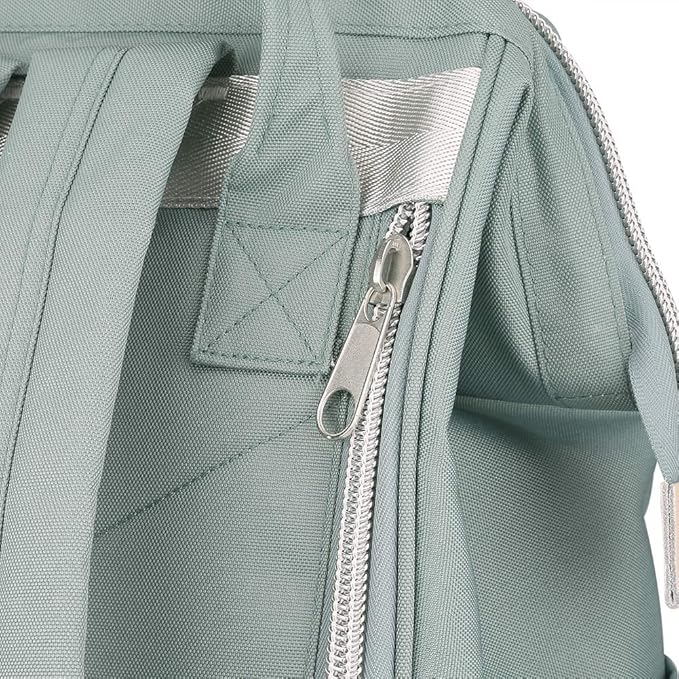 himawari Laptop Backpack for Women&Men Travel Backpack With USB Charging Port Large Business Bag Water Resistant College Bag Computer Doctor Bag(1881-Grey)