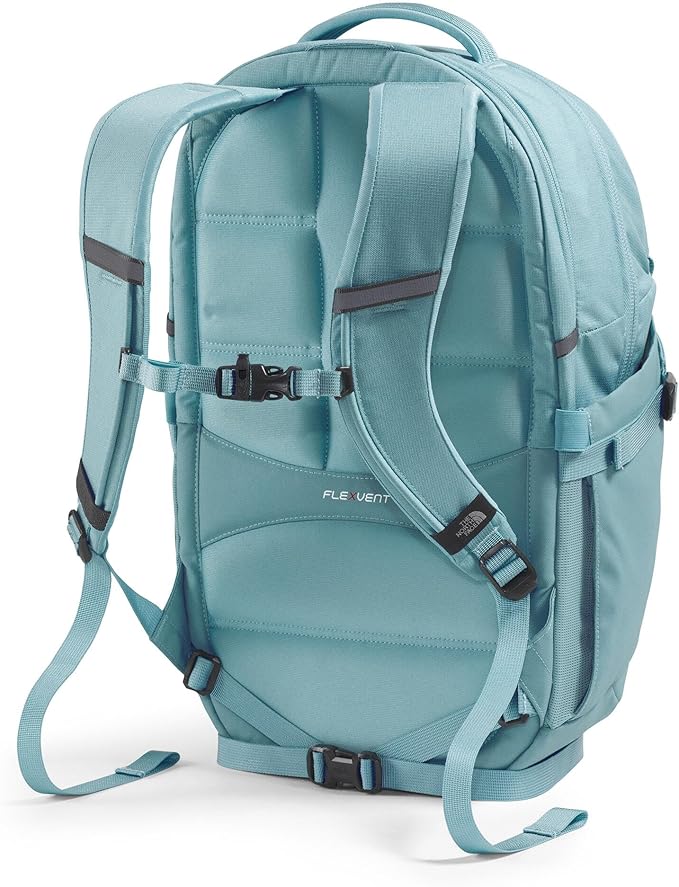 The North Face Women's Recon Everyday Laptop Backpack - Commuter Travel Bag, 18" Laptop Sleeve, Water-Repellent, Blue Eclipse Light Heather/Blue Eclipse, One Size
