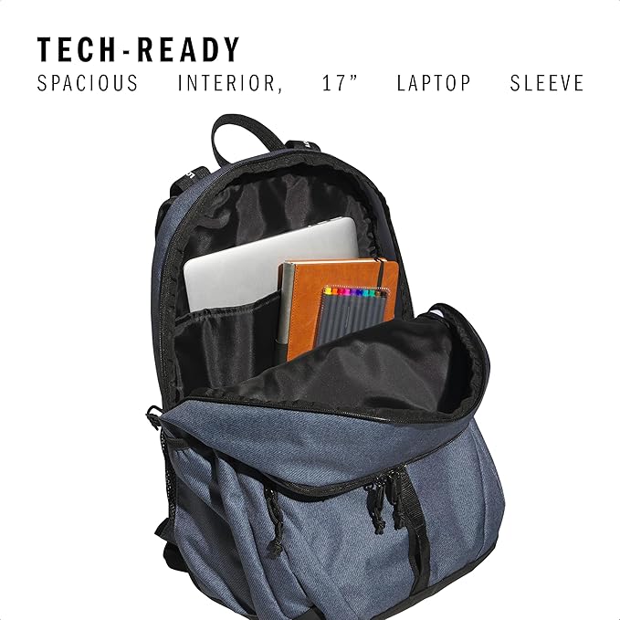 adidas Prime Backpack for Work, Travel Bag for Women and Men with Padded Compartment for Laptop