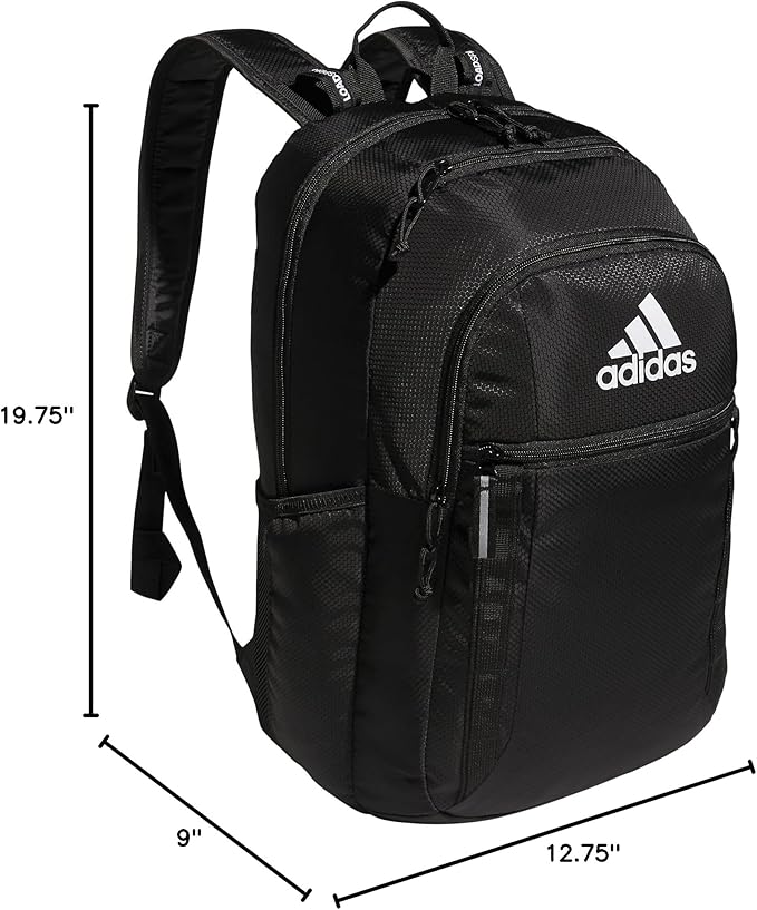 adidas Excel Backpack for Men & Women – Durable Large Athletic Laptop Bag