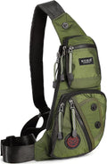 NICGID Sling Bag Chest Shoulder Backpack Crossbody Bags Casual Daypack for Men Women