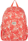 Roxy Women's Moon Magic Backpack | Travel | Vacation | Everyday Carry | Laptop Sleeve | Padded Straps | 22L - Coral Palm Haze