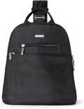 Baggallini Essential Mini Backpack Purse for Women - Built-in RFID Card Holder - Convertible Sling Bag with Adjustable Shoulder Strap