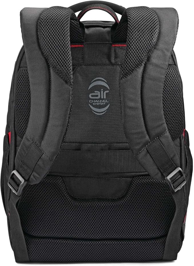 Samsonite Xenon 3.0 Slim Laptop Backpack, 1680D Ballistic Polyester, Fits 15.6” Laptop, TSA Compatible, Air Mesh Back Padding, Tablet Pocket, Smart Sleeve, Quick Stash Pocket, Durable & Lightweight