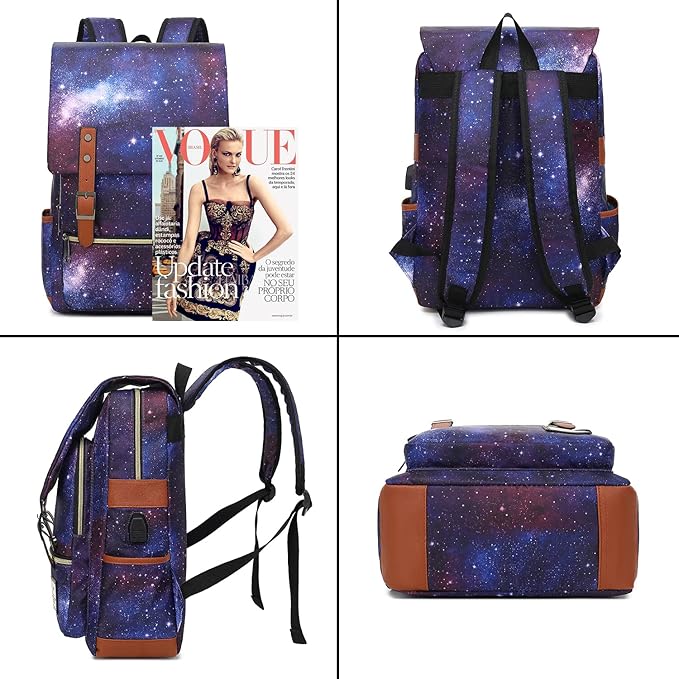 YGR Floral Laptop Backpack for Women, Female, School, Travel, Business, Outdoor Sports, Office, Work