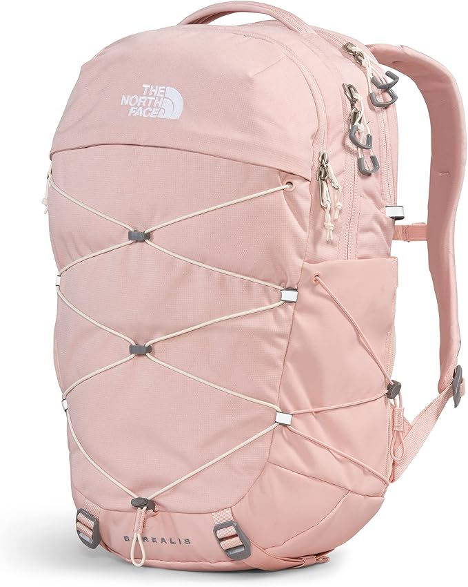 The North Face Women's Borealis Commuter Laptop Backpack, Pink Moss Dark Heather/Gardenia White, One Size