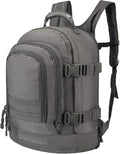 Greencity Laptop Backpacks Tactical 3 Day Expandable Bug Out Bag Classic Case Travel Hiking，Gray