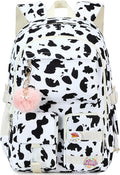 Hidds Backpack for Girls College School Backpacks Kids Bookbag School Bag Travel Laptop Daypack Teens Women (Black)