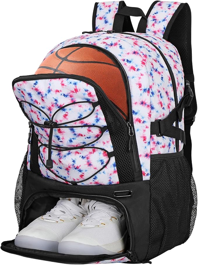 Goloni Basketball Backpack,Large Sports Bag with Ball Compartment & Shoe Compartment,Basketball Bag Fit Volleyball, soccer,Gym