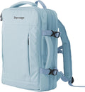 Travel Backpack, Expandable Large Capacity Business Work, Water Repellent Carry On Daypack with USB Charging Port, Fit 17 Inch Laptop, Bag for Men and Women, Sky Blue