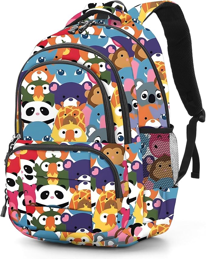rickyh style Lightweight Elementary Durable Backpack Student Kids Waterproof Backpack