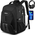 YAMTION School Backpack for Teens and Adults,17.3 Inch Laptop Bookbag for High School College Students Work Office Business Travel