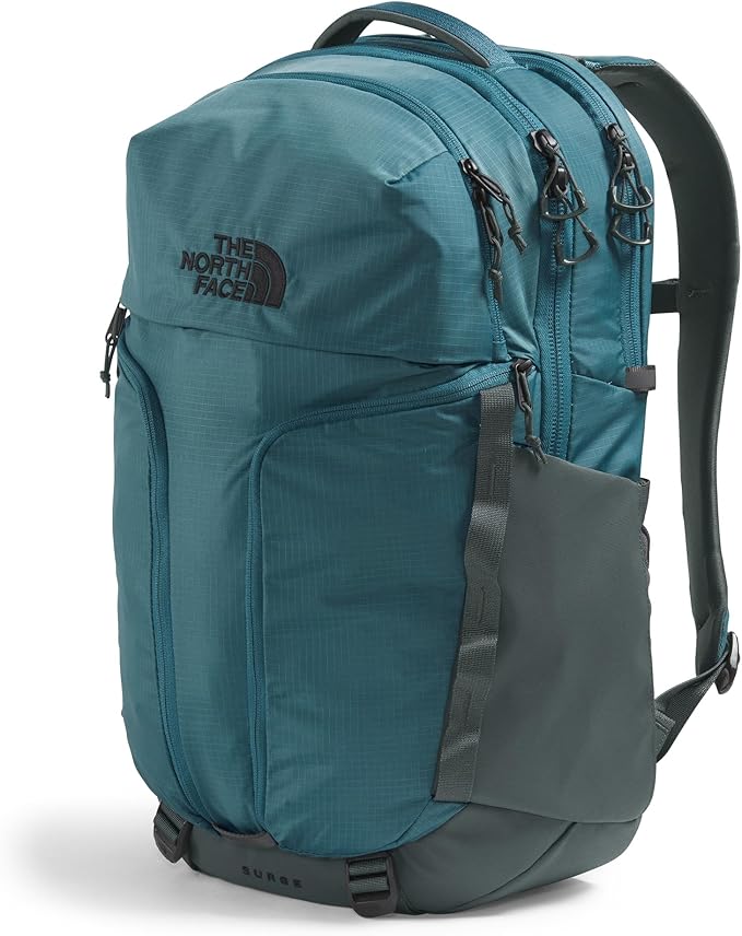 THE NORTH FACE Surge Commuter Laptop Backpack | Daypack With Water Repellent Finish, 16" Laptop Sleeve, Reflective Details