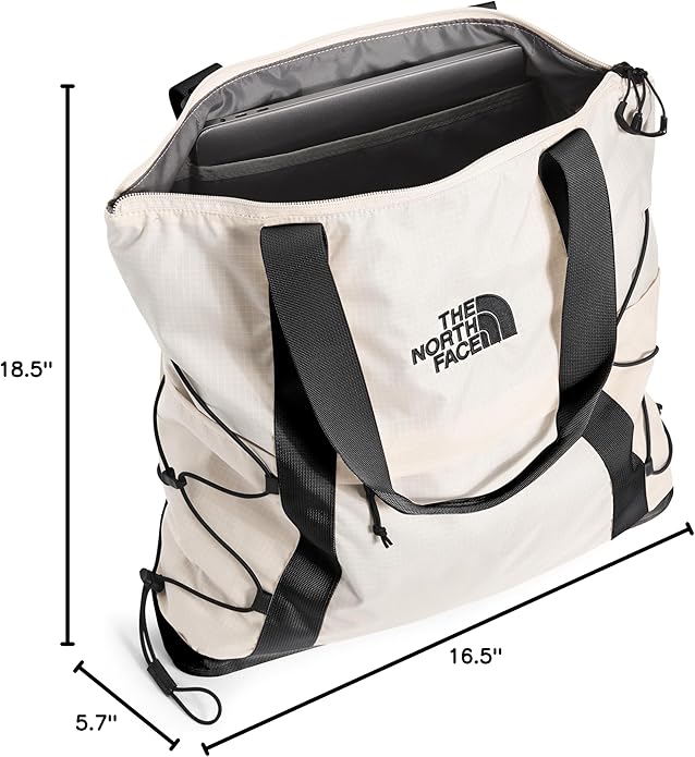 THE NORTH FACE Borealis Tote Bag | Over Shoulder & Backpack Carry Options, Water Repellent, 16" Laptop Sleeve