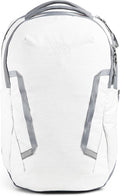 The North Face Women's Vault Everyday Laptop Backpack - Commuter Travel Bag, Water-Repellent, Spacious Main Compartment, TNF White Metallic Mélange/Mid Grey-NPF, One Size