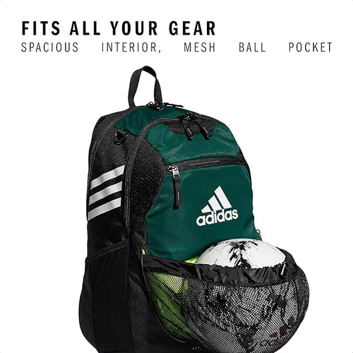 adidas Stadium 3 Soccer Backpack with Ball Pocket, 36L