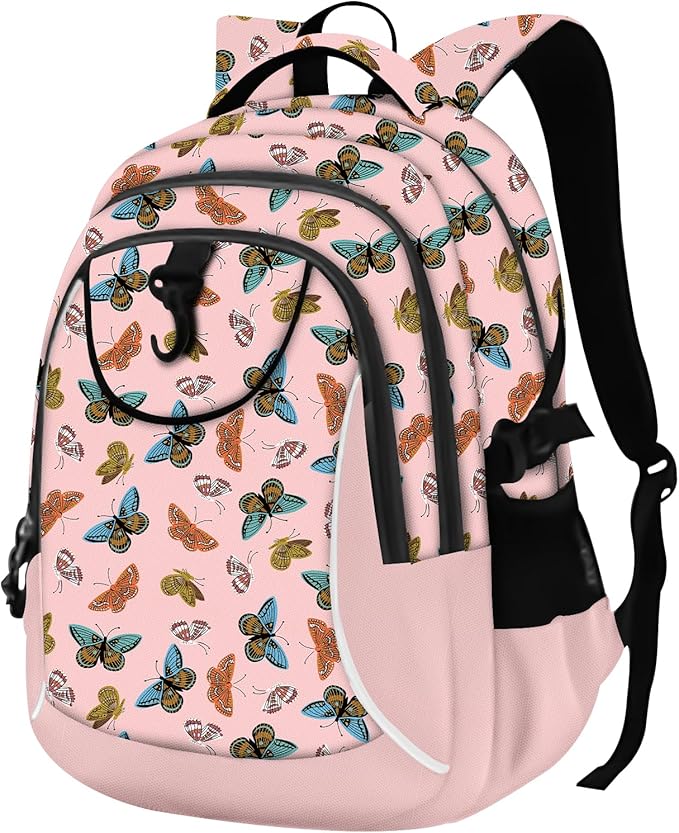 rickyh style School Backpack Travel Bag for Men & Women Lightweight College Back Pack with Laptop Compartmen