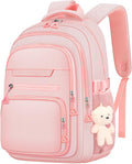 Cute Girls Backpack for School Kids Travel College backpack for Women Teen Pink Bookbags Aesthetic Laptop Bagpack