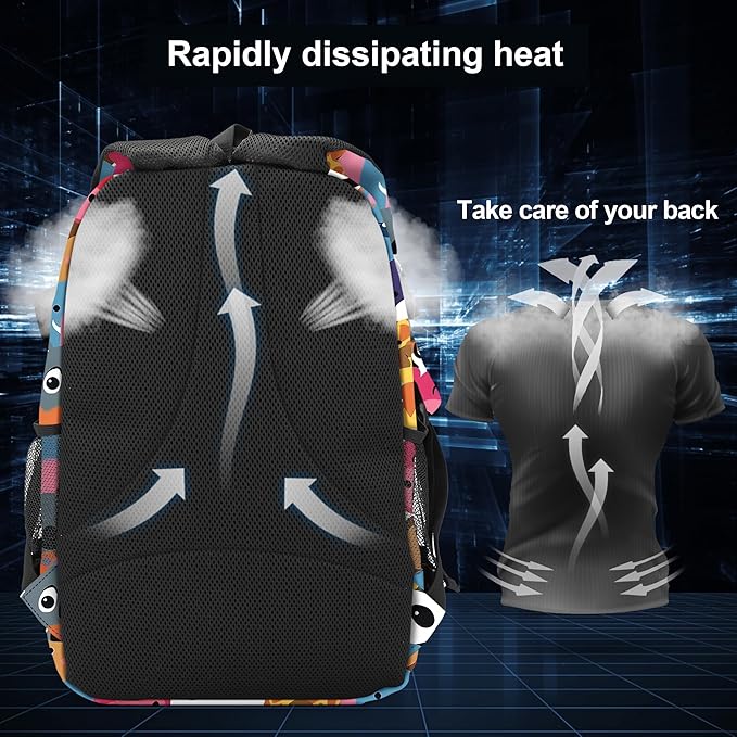 rickyh style Lightweight Elementary Durable Backpack Student Kids Waterproof Backpack
