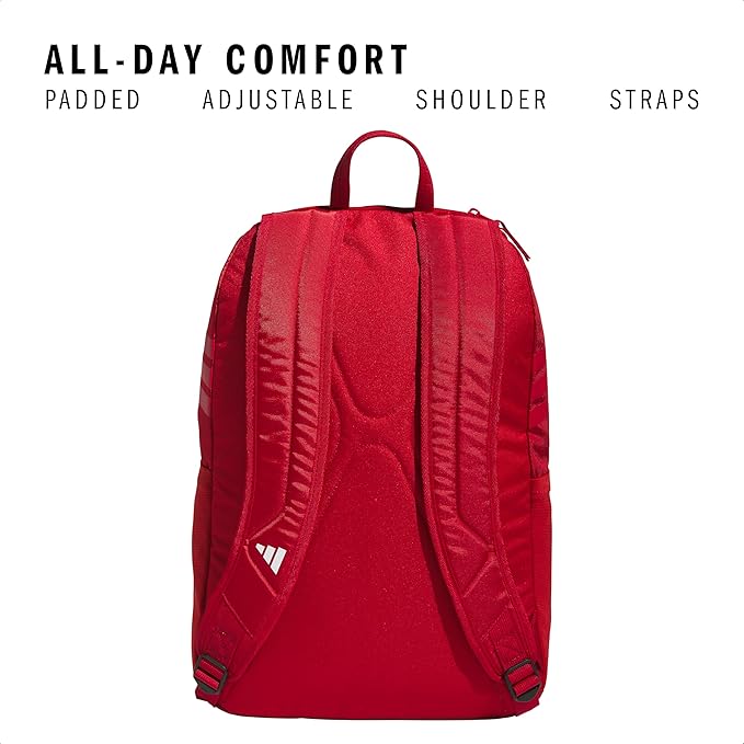 adidas Stadium 3 Soccer Backpack with Ball Pocket, 36L