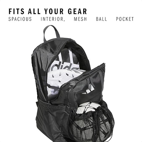 adidas Stadium 3 Soccer Backpack with Ball Pocket, 36L