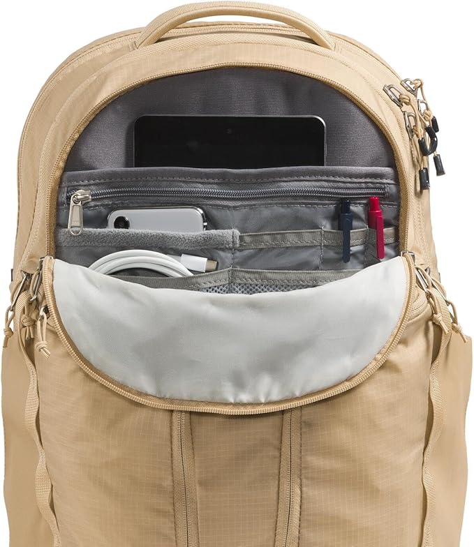 The North Face Women's Surge Commuter Laptop Backpack - PFAS Free, Khaki Stone, One Size